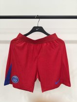 25/26  PSG Paris Third Player Red 1:1 Quality Shorts