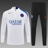25/26 Paris Royal White Player Version 1:1 Quality Training Jersey