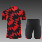 25/26 Manchester United Red  Black 1:1 Quality Training Jersey（A-Set）
