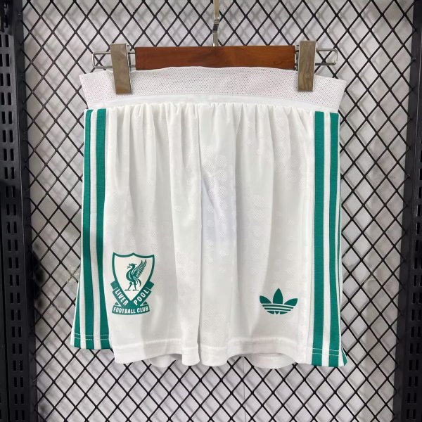 25/26 Liverpool Third White Player 1:1 Quality Shorts
