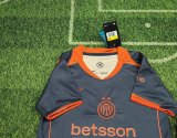 25/26 Inter Milan Third Kids kits 1:1 Quality Soccer Jersey