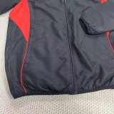 25/26 Juventus Black Windbreaker