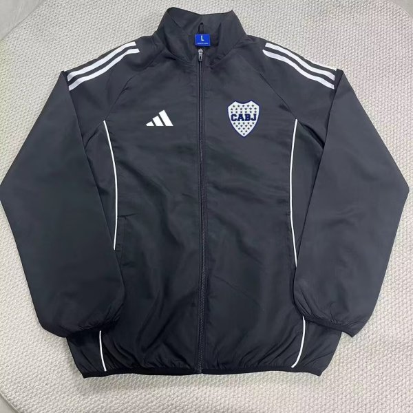 25/26  Boca  Black Windbreaker