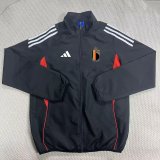 25/26 Belgium Black Windbreaker