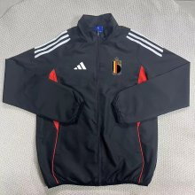 25/26 Belgium Black Windbreaker