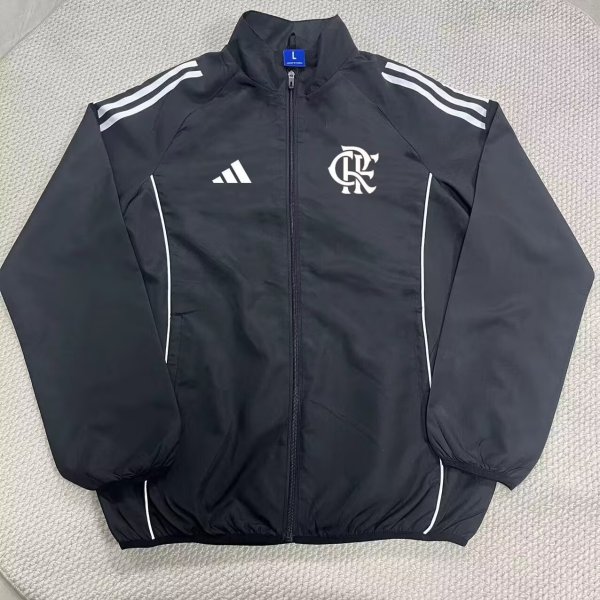 25/26 Flameno Black Windbreaker