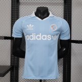25/26 Adidas Clover Light Blue  Player 1:1 Quality Soccer Jersey