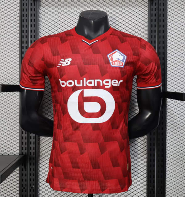 25/26  Lille OSC Home Player1:1 Quality Soccer Jersey