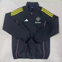 25/26  Manchester United Black  Windbreaker