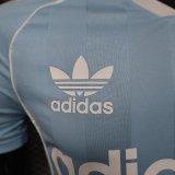 25/26 Adidas Clover Light Blue  Player 1:1 Quality Soccer Jersey
