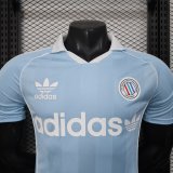 25/26 Adidas Clover Light Blue  Player 1:1 Quality Soccer Jersey