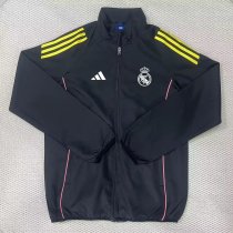 25/26 Real Madrid  Black  Windbreaker