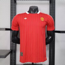 25/26 Manchester United  Casual style  Player 1:1 Quality Soccer Jersey