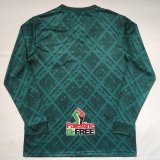 25/26 Palestino Green Long Sleeve Fans 1:1 Quality Soccer Jersey（巴勒斯坦人）