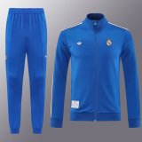 25/26 Real Madrid  Blue Jacket Tracksuit 1:1 Quality