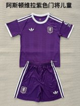 25/26 Aston Villa Goalkeeper Purple Kids Kits 1:1 Quality Soccer Jersey 25/26 Aston Villa Goalkeeper Purple Kids Kits 1:1 Quality Soccer Jersey