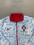 25/26 Portugal Red Blue Double Sided Windbreaker 双面