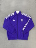25/26 Real Madrid White Purple Double Sided  Windbreaker