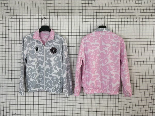 25/26 Inter Miami CF Pink Grey Reversible Windbreaker 双面迈阿密