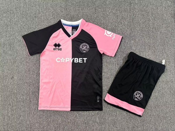 25/26 Queens Park Rangers Away  Kids  Kits 1:1 Quality Soccer Jersey