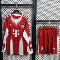 25/26 Bayern Munich Home Long With Pants Sets Fans 1:1 Quality Soccer Jersey 25/26 Bayern Munich Home Long With Pants Sets Fans 1:1 Quality Soccer Jersey