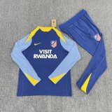 25/26  Atletico Madrid  Training Blue  Player Version 1:1 Quality Training Jersey