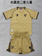 25/26 Crystal Palace Third Kids Kits 1:1 Quality  Soccer Jersey