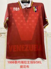 1998 Venezuela Home Fans Retro 1:1 Quality Soccer Jersey
