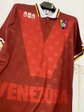 1998 Venezuela Home Fans Retro 1:1 Quality Soccer Jersey
