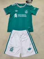 25/26 Liverpool Third 1:1 Kids Soccer Jersey