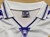 1996/1997 Real Madrid Home White Long Sleeve Retro 1:1 Quality Soccer Jersey