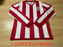 Chivas  115 year   Home Long sleeve Fans Retro 1:1 Quality Soccer Jersey