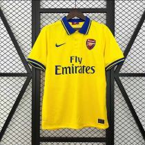 2013/2014 Arsenal Away Fans Retro 1:1 Quality  Soccer Jersey