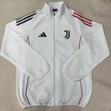 25/26 Juventus White Windbreaker