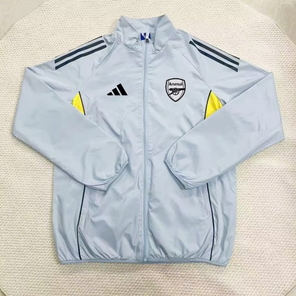 25/26 Arsenal Grey Windbreaker