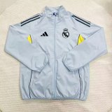 25/26 Real Madrid Grey  Windbreaker