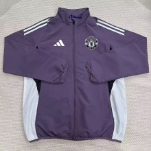 25/26  Manchester United  Purple Windbreaker