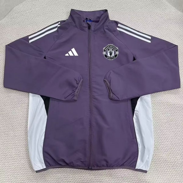 25/26  Manchester United  Purple Windbreaker