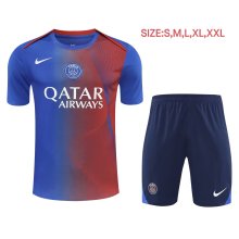 25/26 PSG Paris Bue 1:1 Quality Training  Jersey（A-Set）