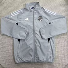 25/26 Arsenal Grey Windbreaker