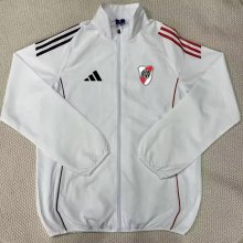 25/26  River Plate White  Windbreaker