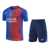 25/26 PSG Paris Bue 1:1 Quality Training  Jersey（A-Set）