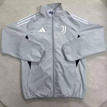 25/26 Juventus Grey  Windbreaker