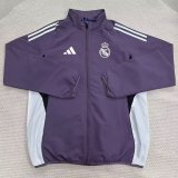 25/26 Real Madrid  Purple  Windbreaker