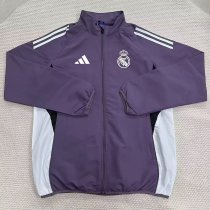 25/26 Real Madrid  Purple  Windbreaker