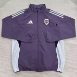 25/26 Arsenal Purple Windbreaker