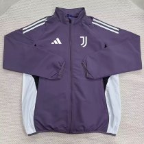 25/26 Juventus Purple Windbreaker 25/26 Juventus Purple Windbreaker