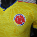 26/27（2026） Colombia Home Player Yellow1:1 Quality Soccer Jersey（球员版）