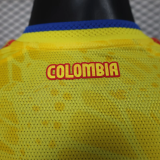 26/27（2026） Colombia Home Player Yellow1:1 Quality Soccer Jersey（球员版）