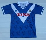 1997/1998 Brescia Calcio Home Blue Fans Retro 1:1 Quality Soccer Jersey